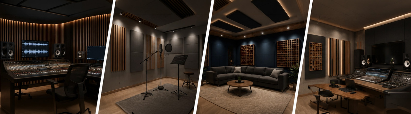 Akustiklösungen für Tonstudios auf höchstem Niveau